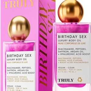 TRULY Pink & Gold Birthday Sex Body Oil